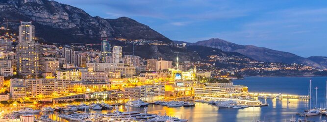 Trip Rumänien Ferienhaus Monaco - Genießen Sie die Fahrt Ihres Lebens am Steuer eines feurigen Lamborghini oder rassigen Ferrari. Starten Sie Ihre Spritztour in Monaco und lassen Sie das Fürstentum unter den vielen bewundernden Blicken der Passanten hinter sich. Cruisen Sie auf den wunderschönen Küstenstraßen der Côte d’Azur und den herrlichen Panoramastraßen über und um Monaco. Erleben Sie die unbeschreibliche Erotik dieses berauschenden Fahrgefühls, spüren Sie die Power & Kraft und das satte Brummen & Vibrieren der Motoren. Erkunden Sie als Pilot oder Co-Pilot in einem dieser legendären Supersportwagen einen Abschnitt der weltberühmten Formel-1-Rennstrecke in Monaco. Nehmen Sie als Erinnerung an diese Challenge ein persönliches Video oder Zertifikat mit nach Hause. Die beliebtesten Orte für Ferien in Monaco, locken mit besten Angebote für Hotels und Ferienunterkünfte mit Werbeaktionen, Rabatten, Sonderangebote für Monaco Urlaub buchen.